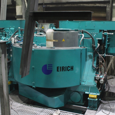 EPM-NOVEP LAUNCHED THE ASSEMBLY OF THE GERMAN  EIRICH MIXING PLANT